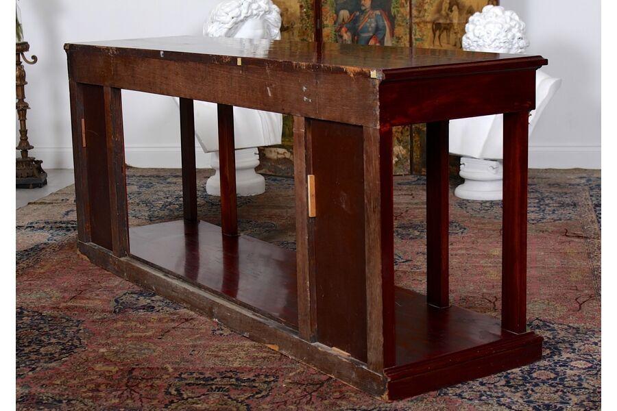 Buffet bronze and mahogany, 1920