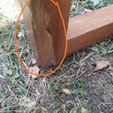 Portant en bois