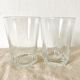 Verres à eau vintage dépareillés
