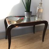 Vintage coffee table art deco end of canape