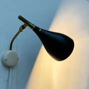 Lampe murale allemande du milieu du siècle par Cosack