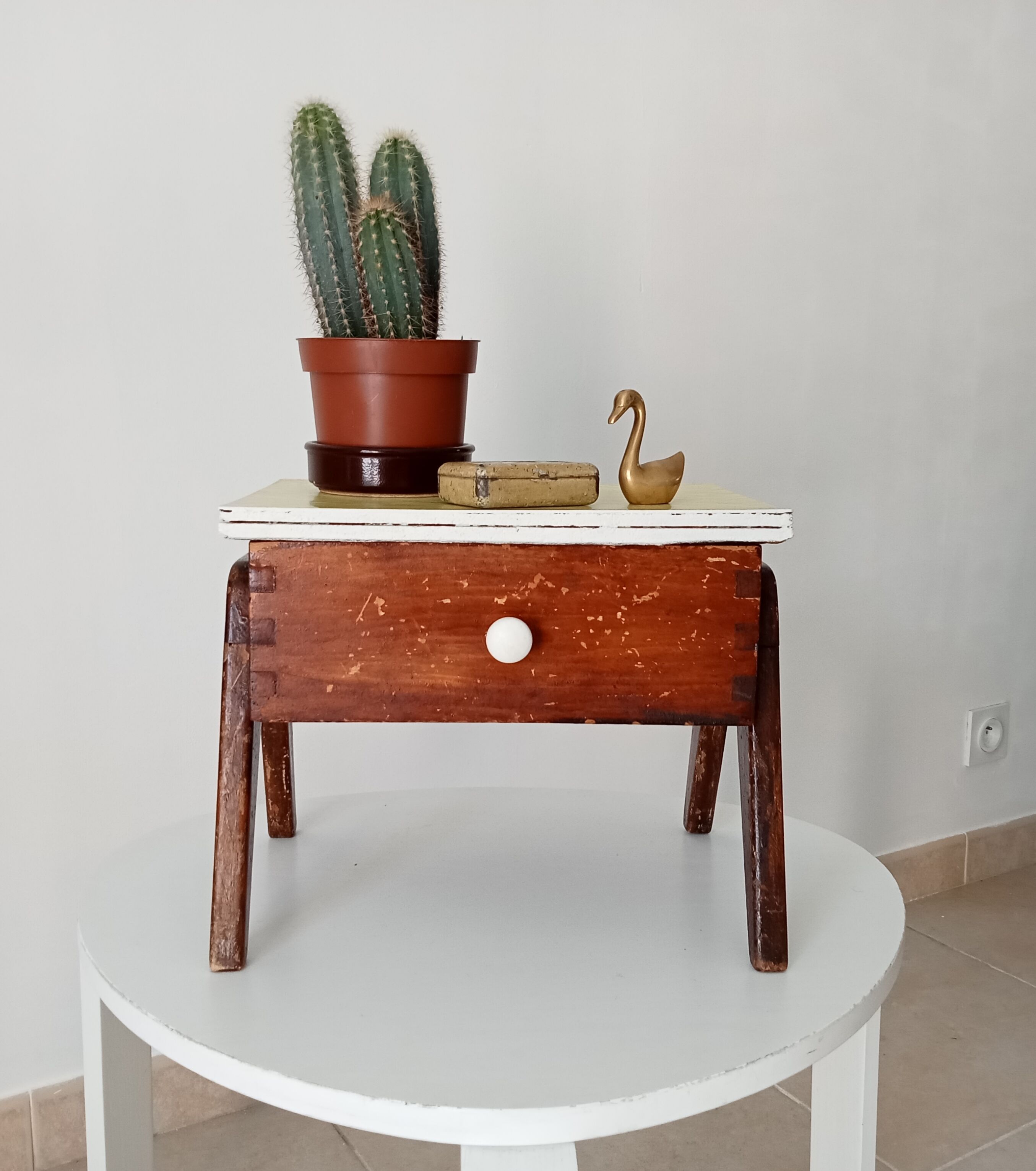 Vintage stool 50s