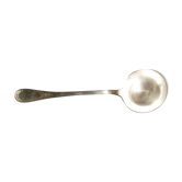 Silver metal ladle