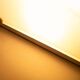Space Age glass wall lamp by Peil & Putzler, minimalist.