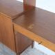 Large Scandinavian wall system in teak with integrated desk – vintage from the 1970s.