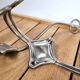 Pair of vintage wire coat hooks