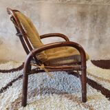 Vintage bamboo armchair 1960