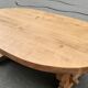 Oval farmhouse table