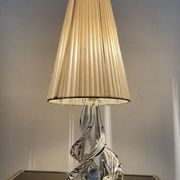 Lampe vintage en cristal France années 60-70