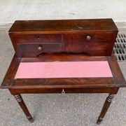 Happiness desk of the day with 19th-century storage.