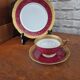 Cup and plate porcelain Graff Von Henneberg Germany vintage