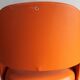 Barber in leatherette Chair orange 1970s