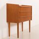 Commode danoise en teck, années 1960