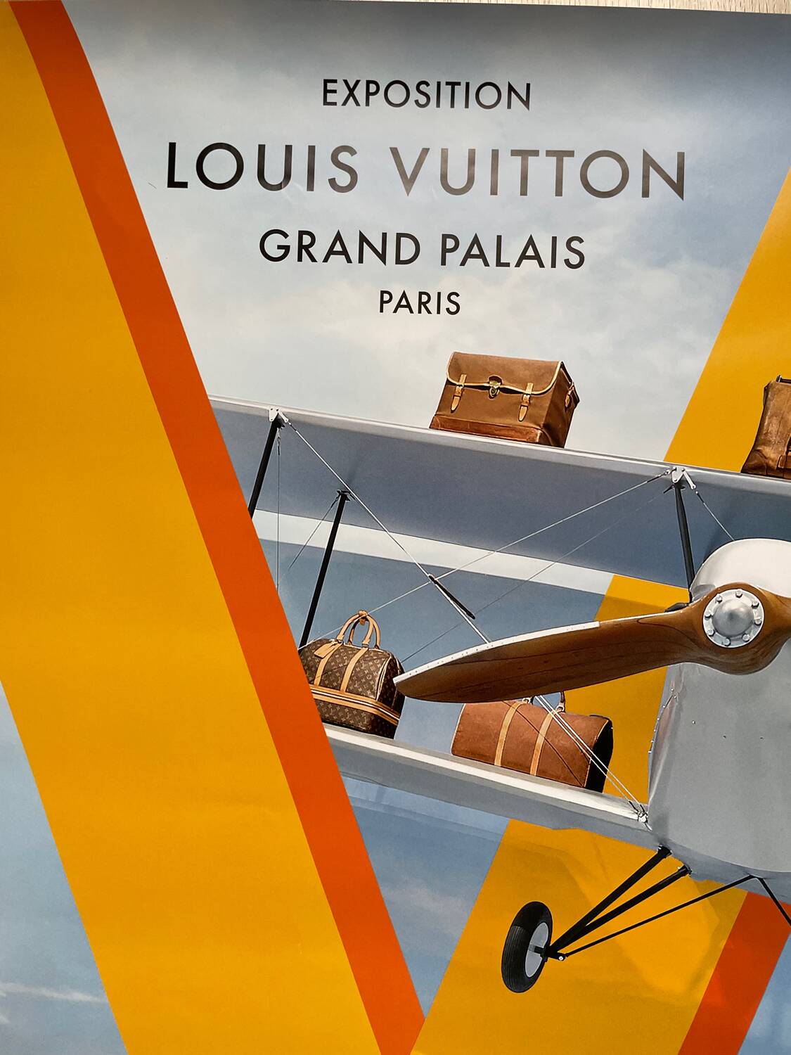 Affiche originale Louis Vuitton - Volez Voguez Voyagez