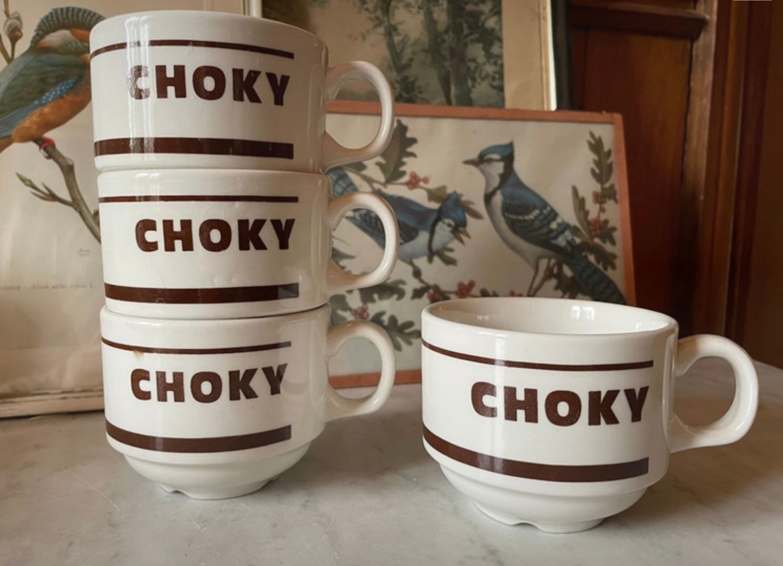 Choky Cups Churchill England