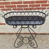 Jardinière en fer forgé