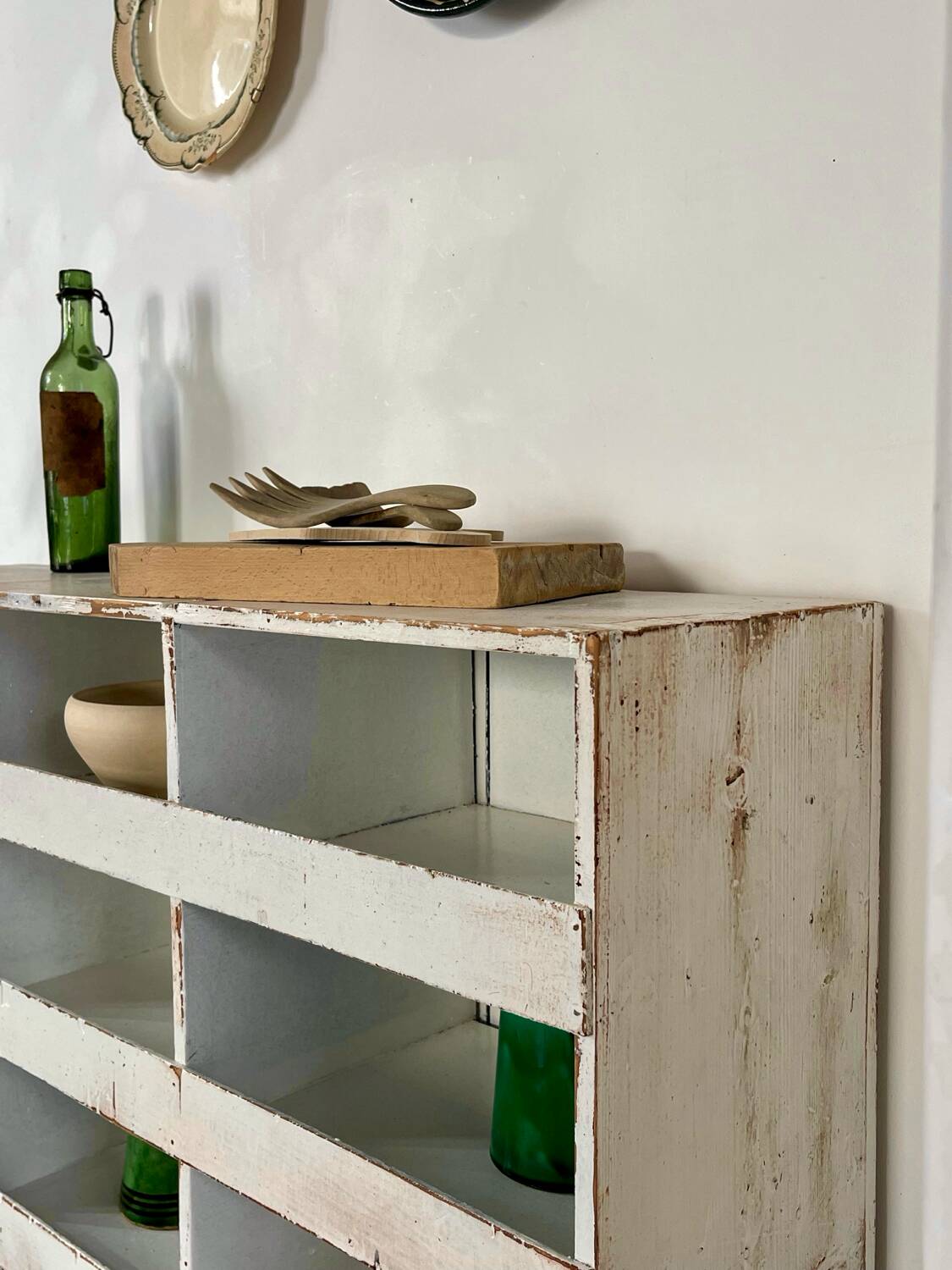 White workshop locker