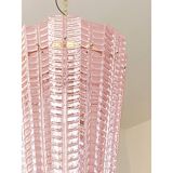 Contemporary Pink Murano Glass Lantern