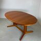 Table à manger en teck 1960 par Skovby