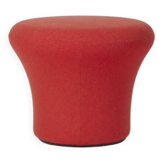 Pierre Paulin red pouf "Mushroom"