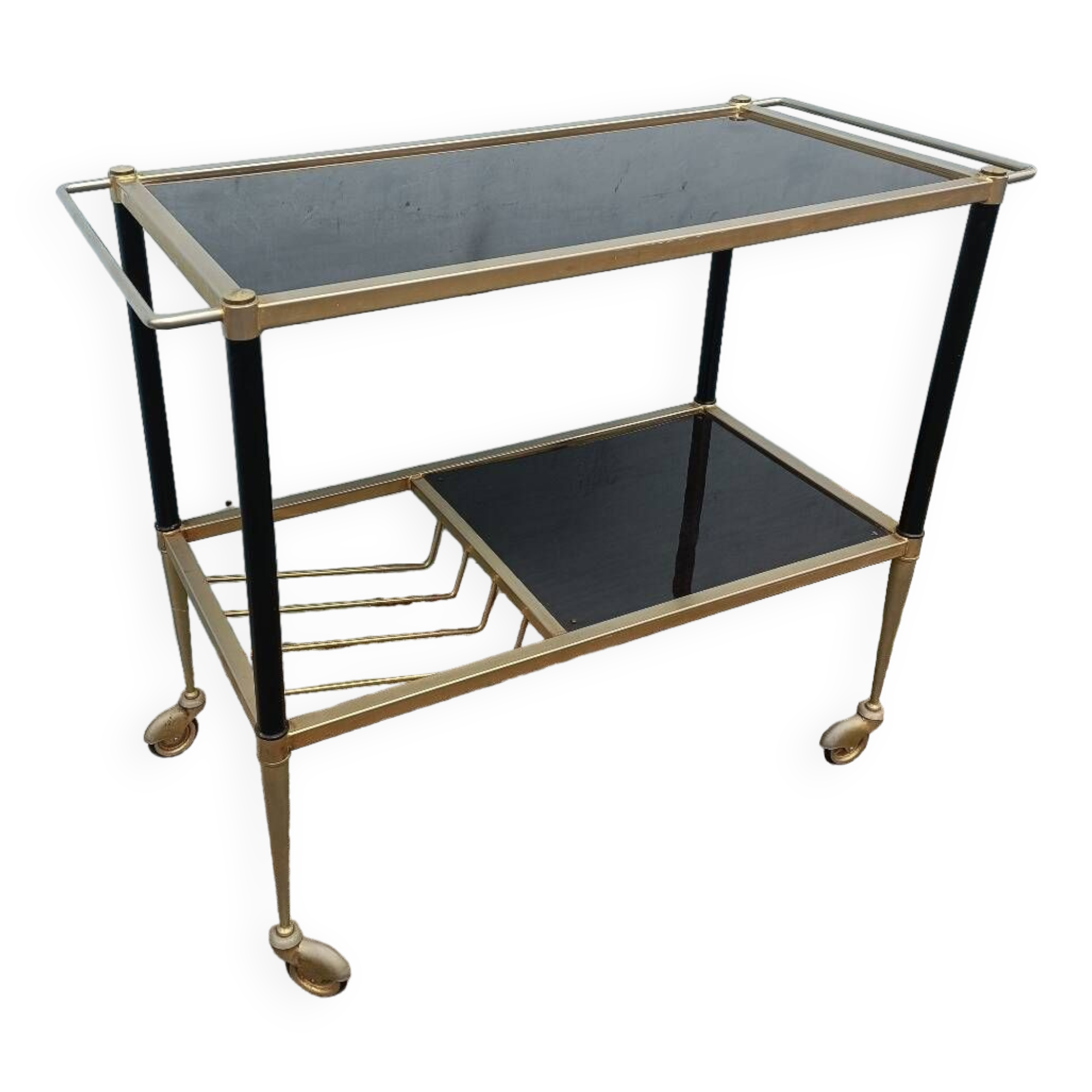 Desserte table roulante vintage