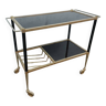 Vintage rolling table trolley