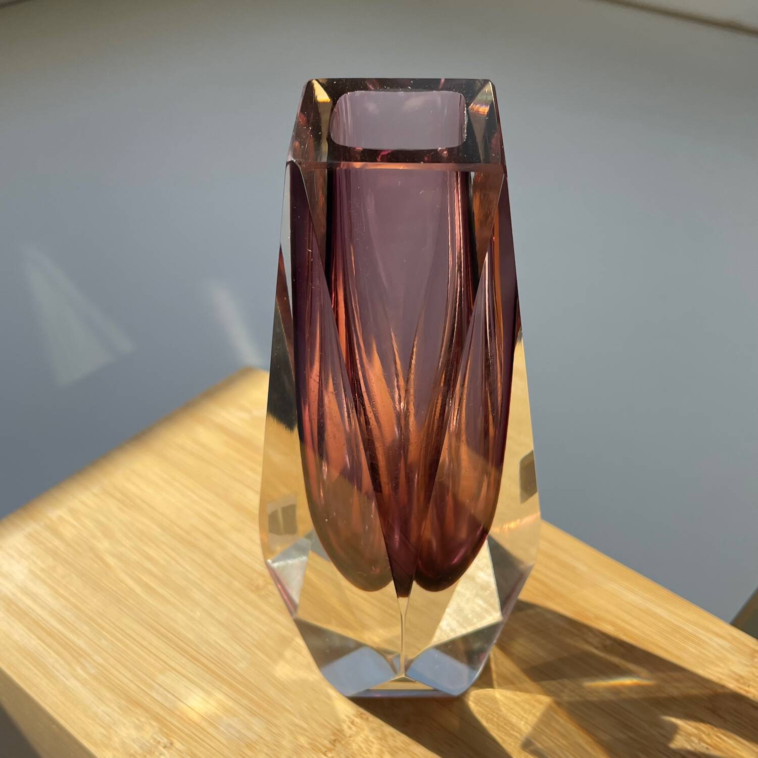 Vase Sommerso Seguso Murano