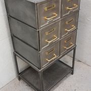Former furniture workshop six drawers metal Strafor