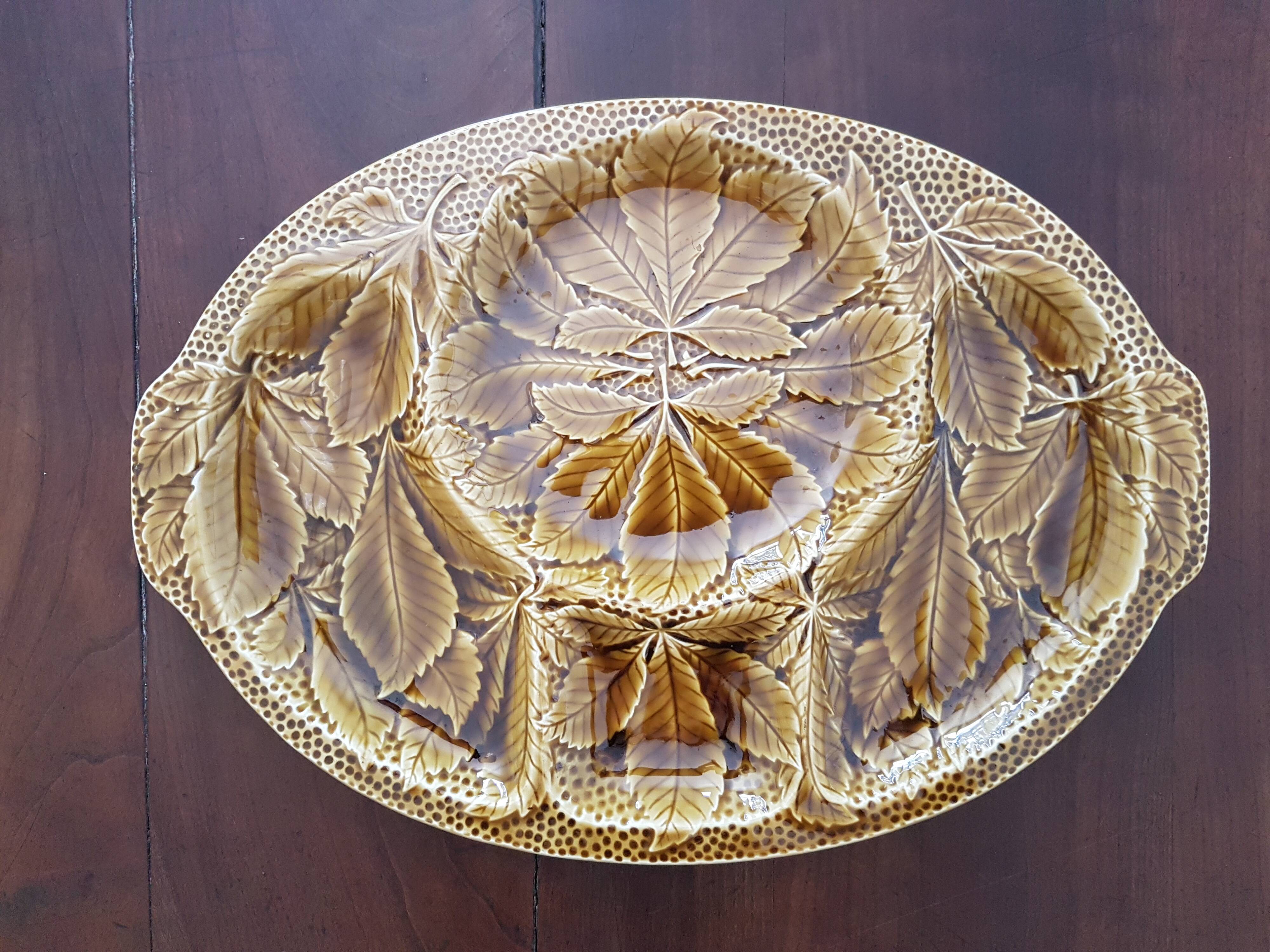 Gien earthenware dish