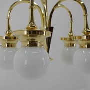 Art Deco Large Chandelier, 1920s, Restored