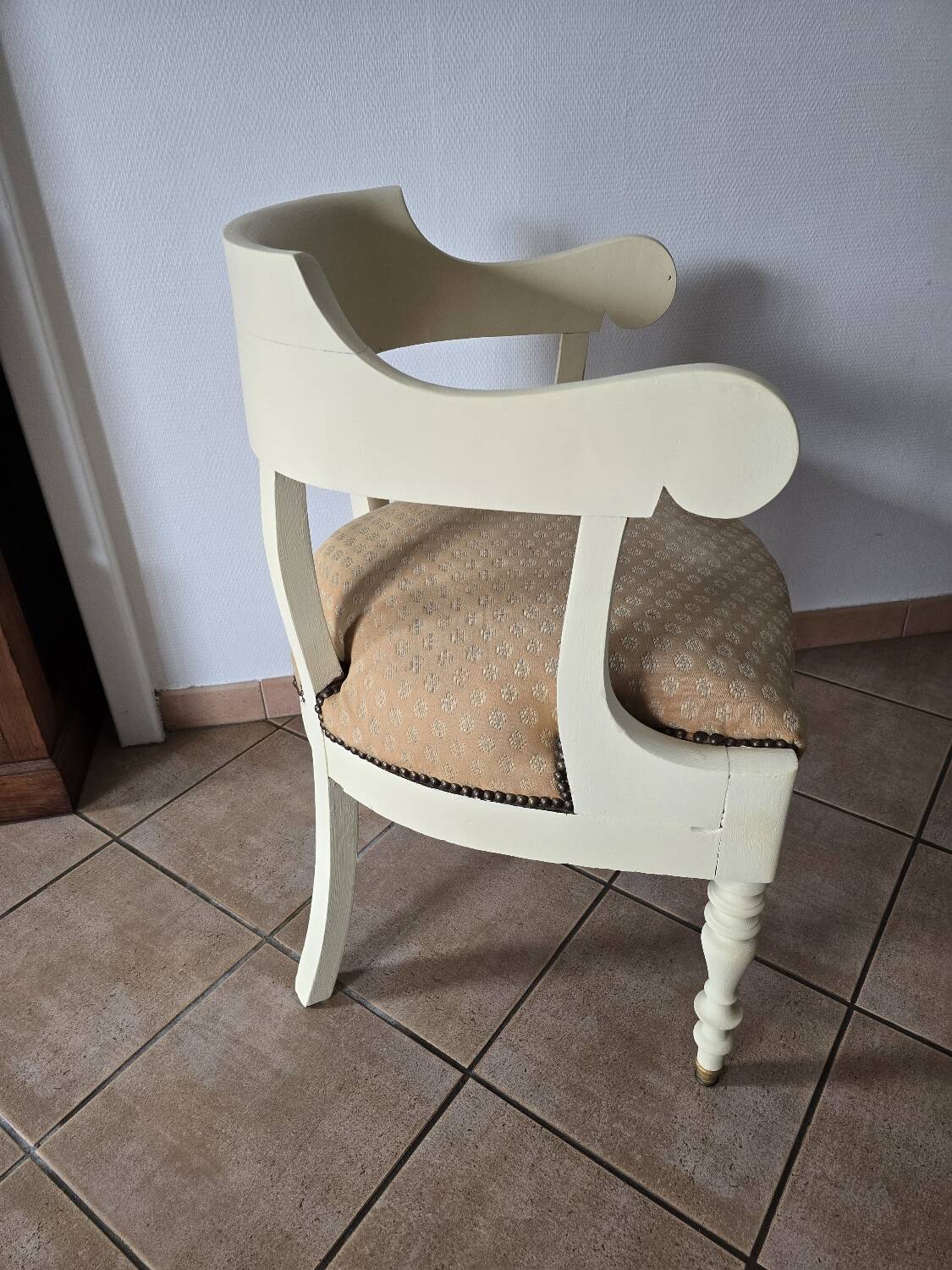 Empire style frog armchair