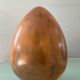 Vintage glass paste egg lamp from the 70s-80s
