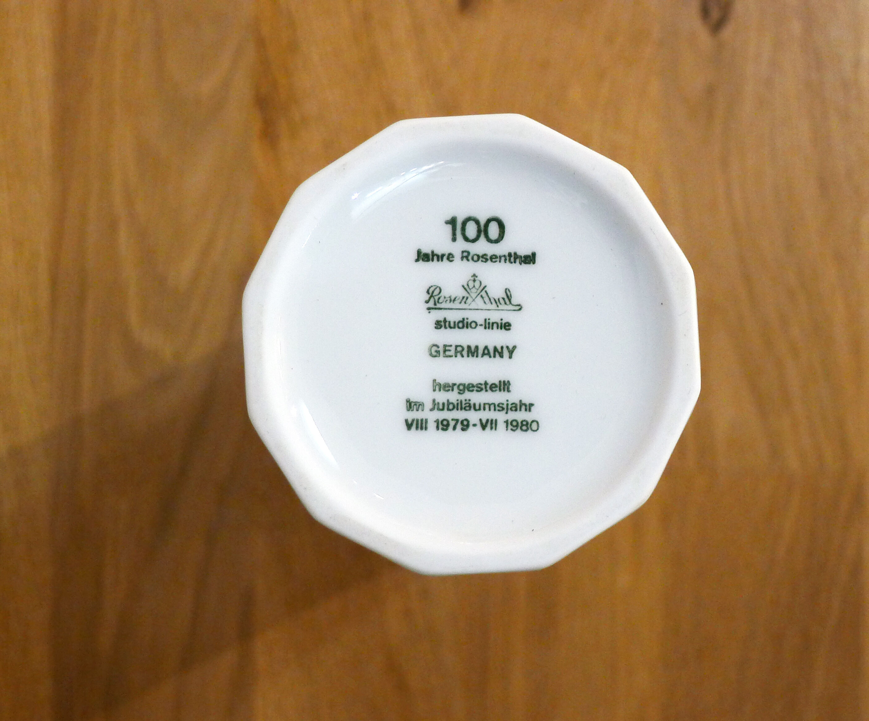 Polygon vase Wirkkala Rosenthal