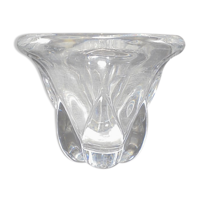 Vase en cristal signé Val St Lambert