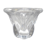 Crystal vase signed Val St Lambert