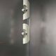 Vintage Space Age Floor Lamp in Steel and Chrome , 1970's Italian Floor lamp