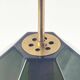 Mid-Century Scandinavian Glass & Brass Ceiling Light by C. Fagerlund, 1960s