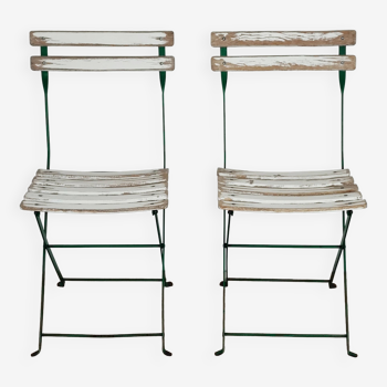 Chaises de jardin pliantes