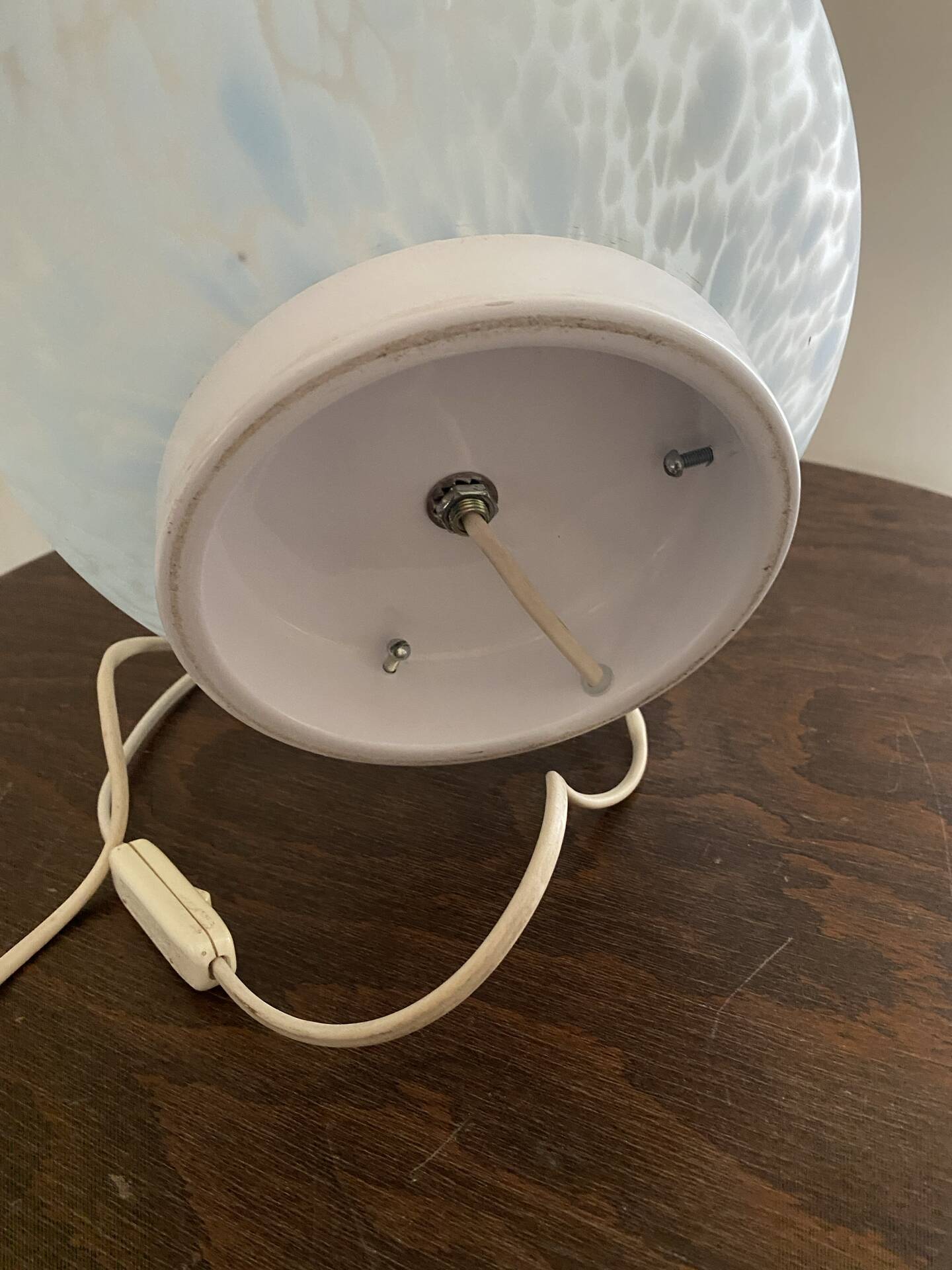 Vintage egg lamp