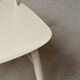 Série de 4 chaises blanches à barreaux 1960