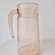 "Rosaline" twisted glass carafe - Luminarc Vintage