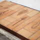 Coffee table roger Capron ceramic and wood herbariums, signed table, 60s