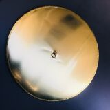 Round brass mirror 32 cm