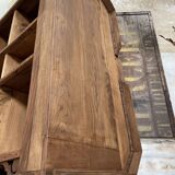 Solid oak box countertop, circa 1900.