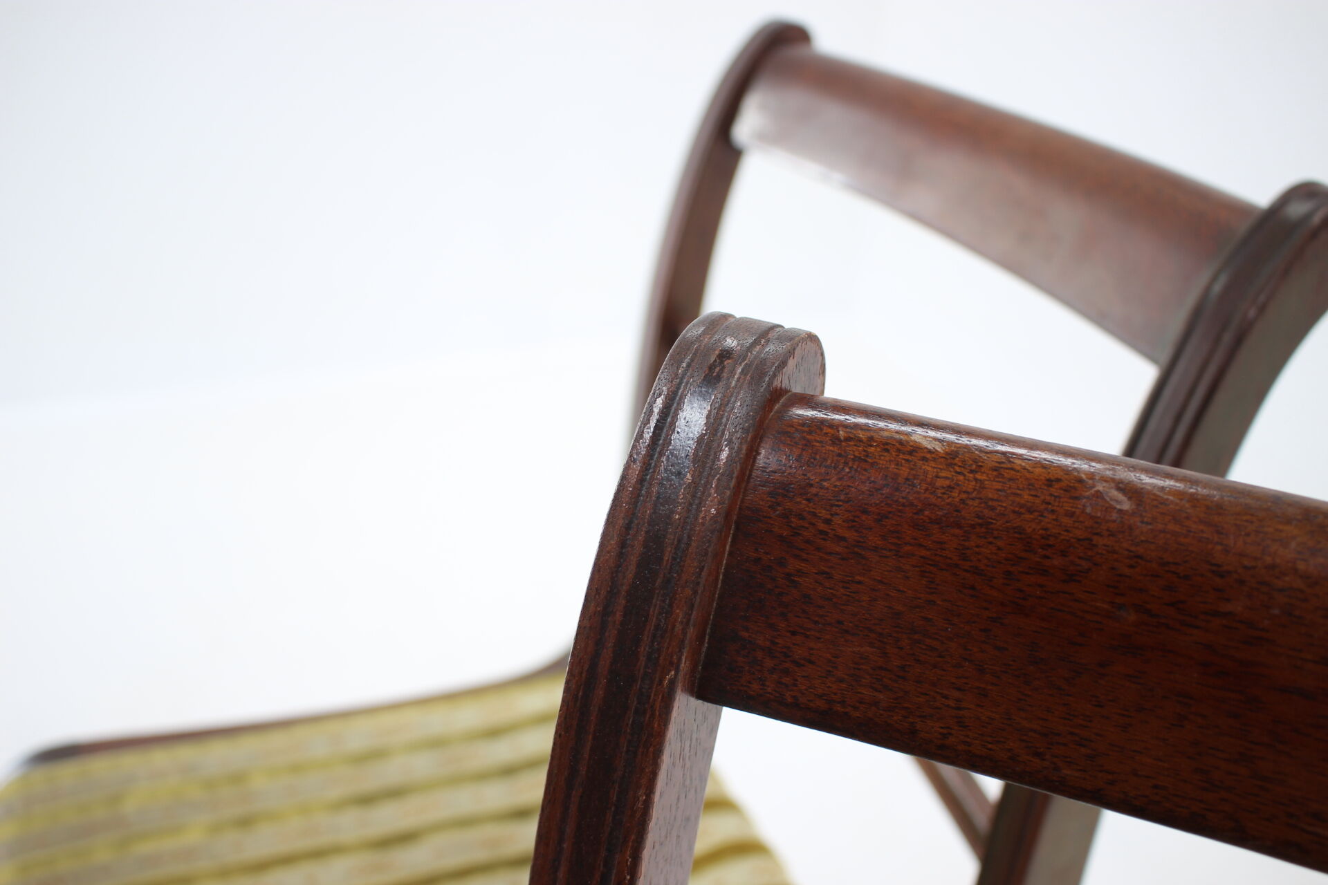 Set of four art deco dining chairs, 1940