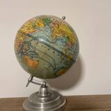 Globe terrestre Girard Barrère et J.Thomas