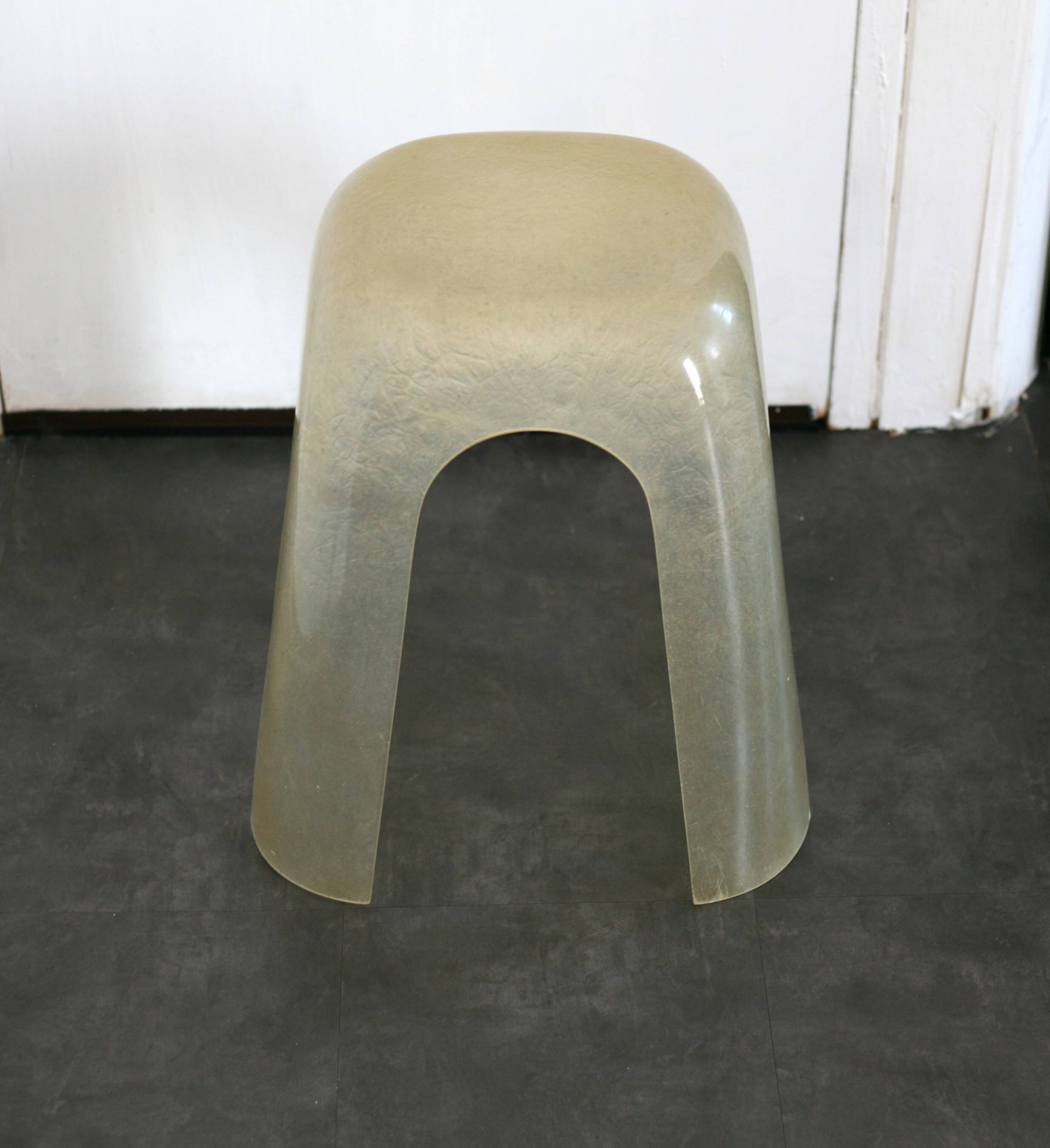 1970s resin stool