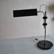 Vintage black modernist table lamp 50 1950 Bauhaus