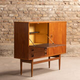 Teak buffet with a flap, circa 1960