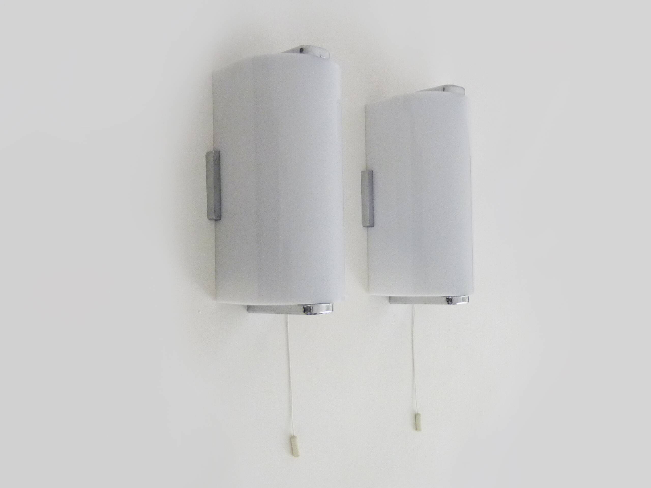 Pair of vintage wall sconces Design Sampem 1970s